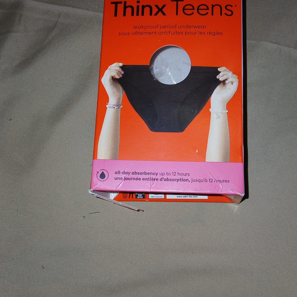 Thinx Teens Leakproof Underwear - Black